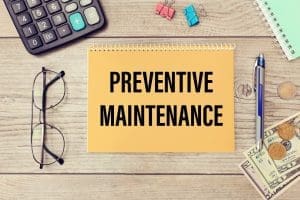 preventive maintenance