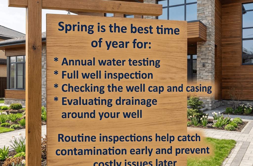 Pay Attention to Seasonal Well Maintenance in Southern Maryland